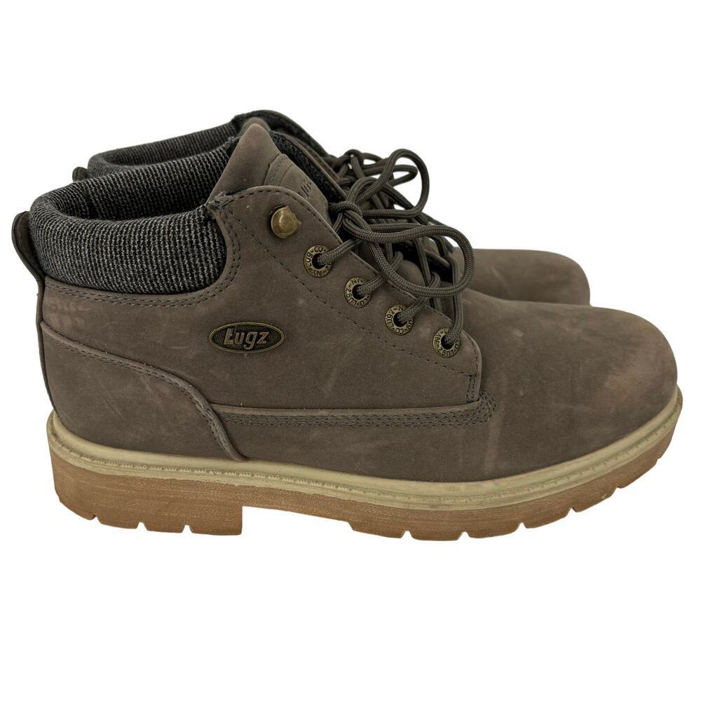 Lugz Drifter Boots Womens 9 Taupe Water Resistant Comfort Memory‎ Foam Shoes